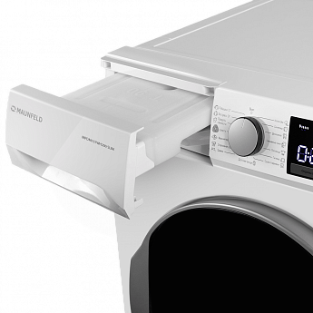 картинка Комплект Maunfeld MFWM128WH300 ST INVERTER SLIM+WM-SKV00T+MFDM158WH300 HP SLIM 