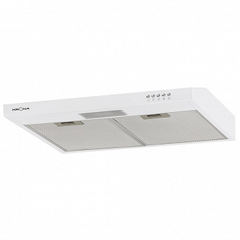 картинка Кухонная вытяжка Krona JESSICA SLIM 600 WHITE PUSH BUTTON 