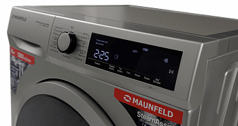 картинка Стиральная машина с паром Maunfeld MFWM128SL400 ST INVERTER 