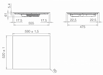 картинка Индукционная варочная панель Elica PRIMIS 604 PLUS BL 