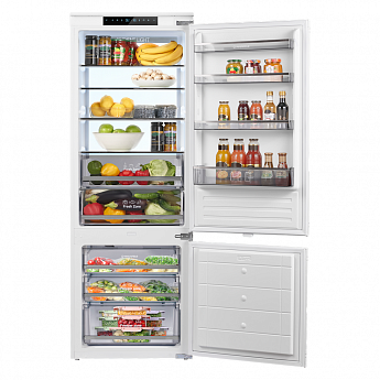 картинка Встраиваемый холодильник Maunfeld MBF19369NFWGR LUX Inverter 