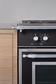 картинка Комбинированная кухонная плита Bertazzoni HER96L1ENET чёрный 