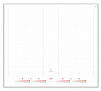 картинка Варочная панель Lex EVI 641С WH 