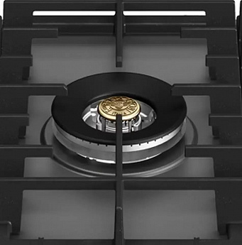 картинка Газовая варочная панель Bertazzoni P755CMODNE чёрный 