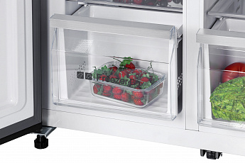 картинка Отдельностоящий холодильник Nordfrost RFS 525DX NFXD INVERTER  