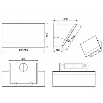 картинка Кухонная вытяжка Smeg KV26N 