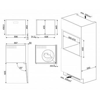 картинка Встраиваемый винный шкаф Smeg CVI121G Neptune grey 