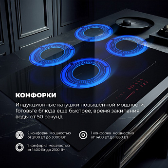 картинка Варочная панель Delonghi SLI 754 RUS 