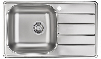 картинка Мойка для кухни Ukinox GRM 780.480 GT (0,6) L нержавеющая сталь 