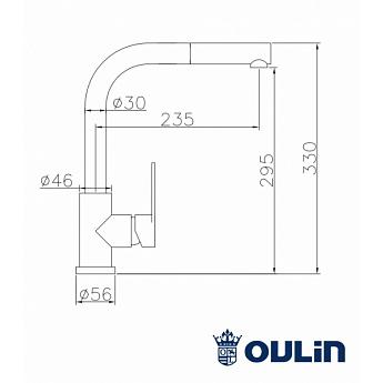 картинка Смеситель Oulin OL-8607S 