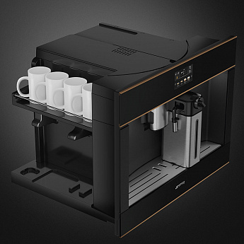 картинка Кофемашина Smeg CMS4604NRRU 