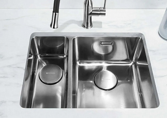 картинка Мойка для кухни Omoikiri TADZAVA-58-2-U/IF-L 