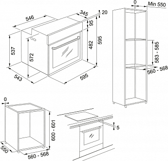 картинка Электрический духовой шкаф Franke FMY 99 P BK 