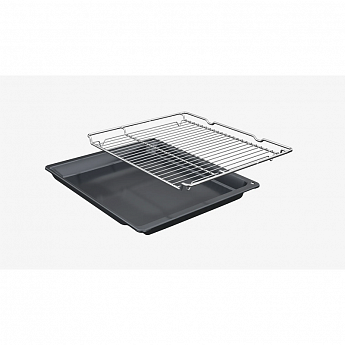 картинка Электрический духовой шкаф с функцией СВЧ Bosch CMG9241B1 черный 