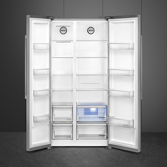 картинка Отдельностоящий холодильник Smeg SBS63XDE 