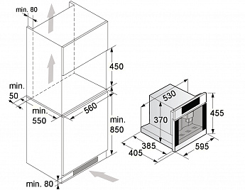 картинка Кофемашина встраиваемая Asko CMB54BG черный 