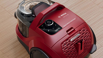 картинка Пылесос Bosch BGS21WX200 красный 