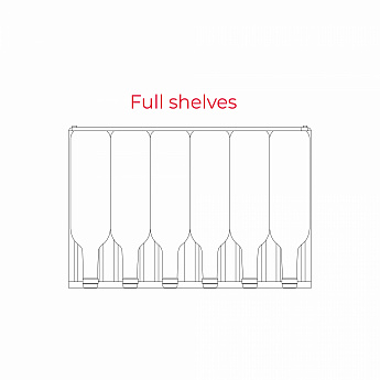 картинка Встраиваемый в колонну винный шкаф Teka Sommelier RVI 10024 GBK 