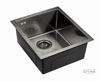 картинка Мойка для кухни Emar EMB-130 PVD Nano Dark 