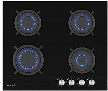 картинка Газовая варочная панель Weissgauff HG 640 BG 