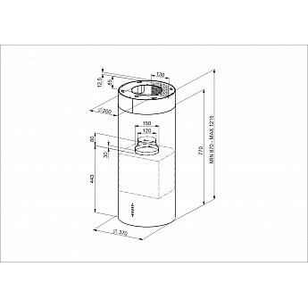 картинка Кухонная вытяжка Smeg KIR37XE 